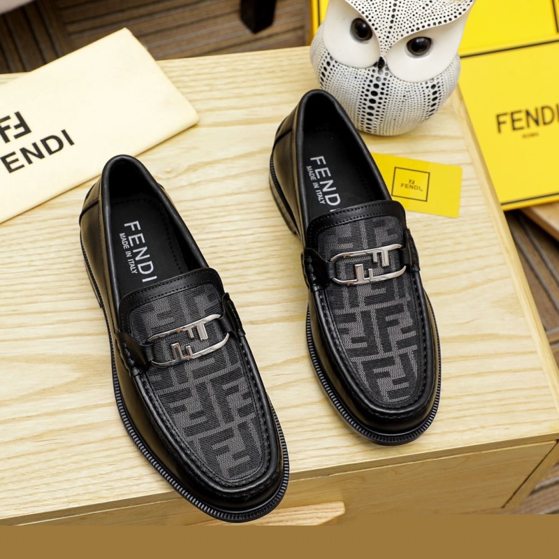 F**di leather shoes